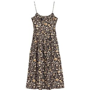 Dôen Benoit Midi Dress – Size Small, 100% Cotton, Prairie Style